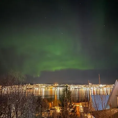 公寓 Romslig Tilbaketrukket I - Gratis Parkering 特罗姆瑟